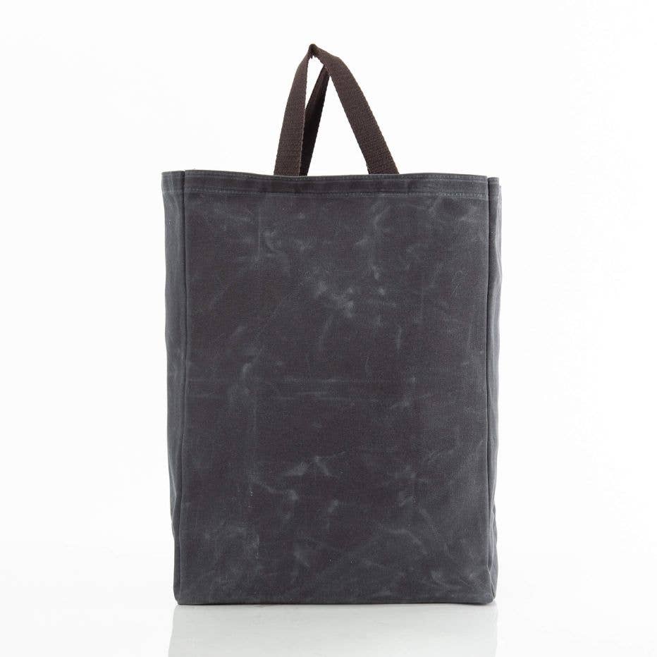 CB STATION - Wholesale Grocery/Shopping Bag - Waxed Canvas Market Tote2