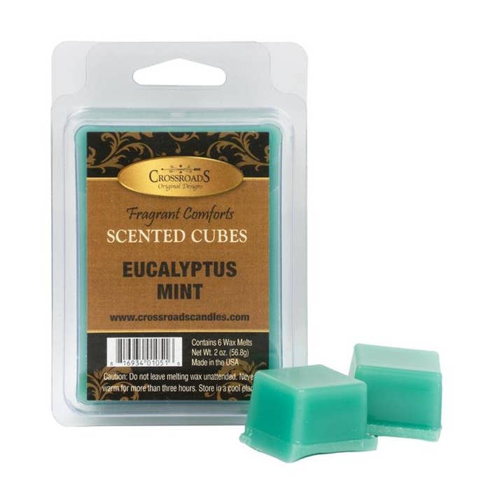 Eucalyptus menthe - Cubes parfumés pour la vente par Crossroads Original Designs