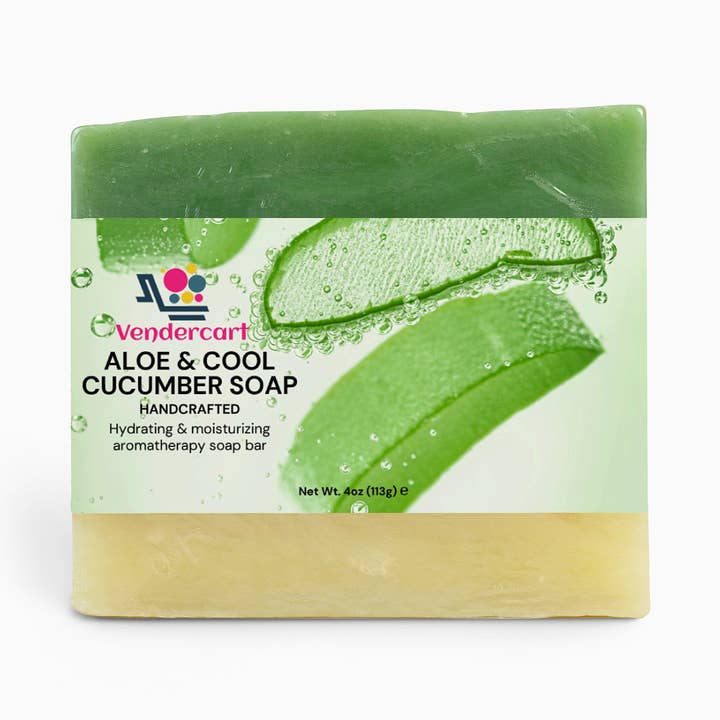 Aloe & Cool Cucumber Soap for wholesale by Vendercartllc