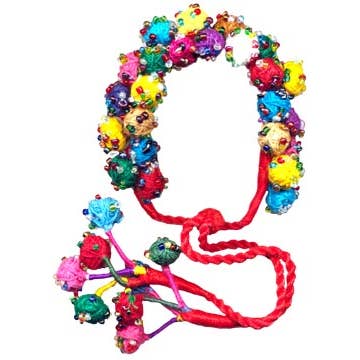 Gypsy Embroidery Bracelet, India for wholesale by Tesoros Trading Company