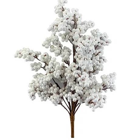 White Cluster Berry Pick - 18" for wholesale by Will's Company