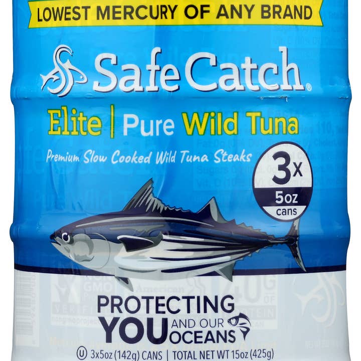 SAFECATCH TUNA ELITE PURE 3 CANS - Case of 6 for wholesale by Everyday Supply Co