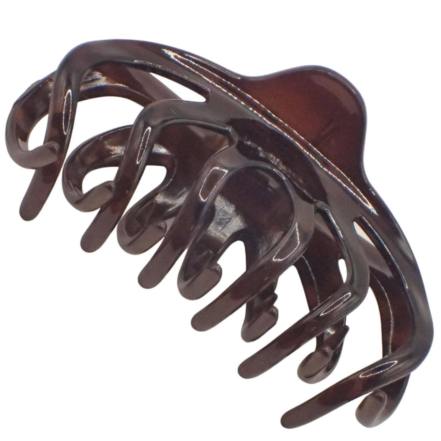 Topkids Accessories – wholesale Hair clip – Women’s – 9cm Black or Brown Tort Hair Claw Clip, Detailed Hair Claw for Women & Girls, Thick Hair Claw, Hair Clips Women Claw Clips, Medium Clamps & Claws for Thick Hair14