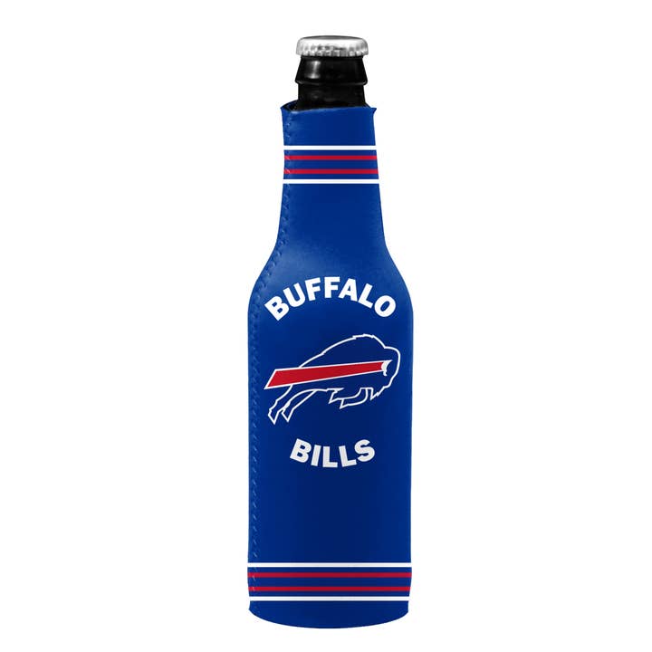 Gulf Coast Sales - Wholesale Drink Huggers & Koozies - NFL Buffalo Bills Bottle Suit Koozie
