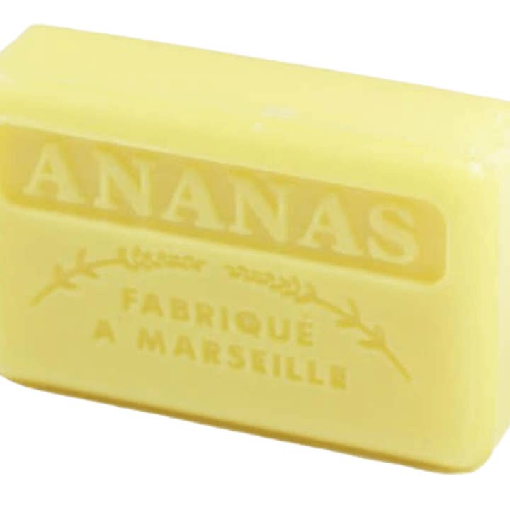 French Soap Wholesale - Wholesale Bar Soap - 125g Pineapple Wholesale French Soap