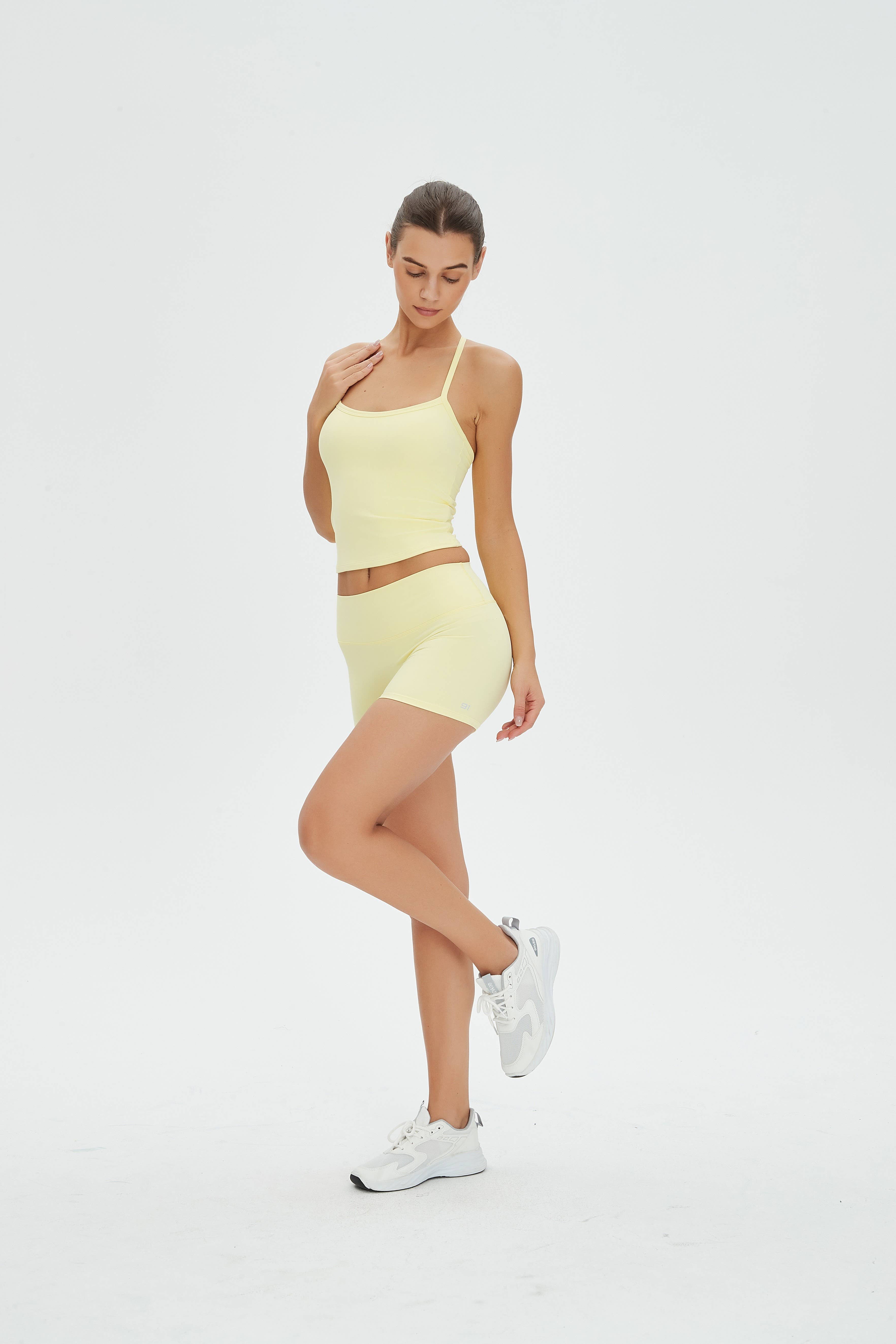 Mantra Active - Wholesale Activewear Set - Women's - Vesper Halter Neck Sports Bra & Shorts Activewear Set16