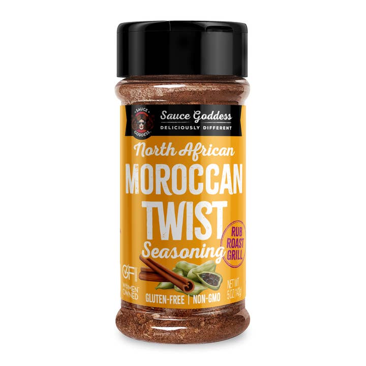 Sauce Goddess - Wholesale Dried Spice Mix - Moroccan Twist Spice Shaker