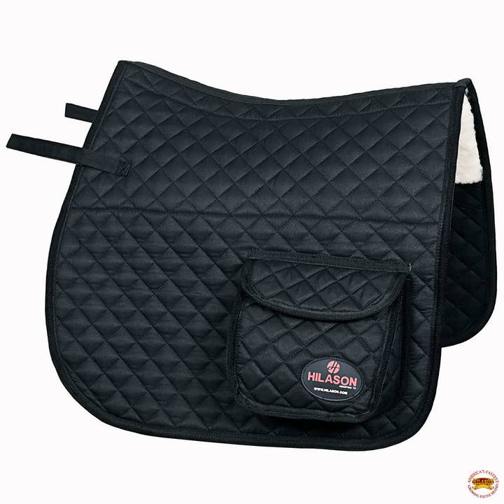 HILASON - Wholesale Horseback Riding Gear - HILASON W. H. Luxury Quilted Saddle Pads With Pockets – Hilason10