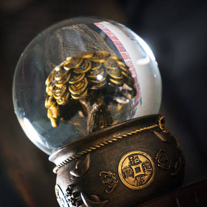 Pacific Trading - Wholesale Decorative tabletop object - Feng Shui Money Tree Water Globe6