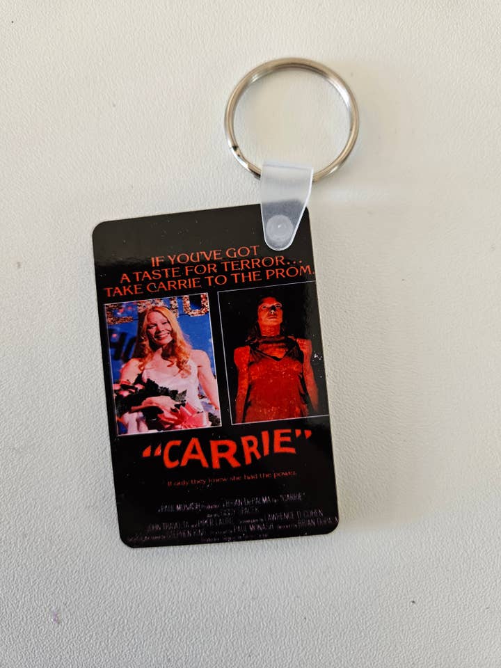 Horror sleutelhanger hoogglans gesublimeerd MDF voor wholesale door Crow Butterfly Horror