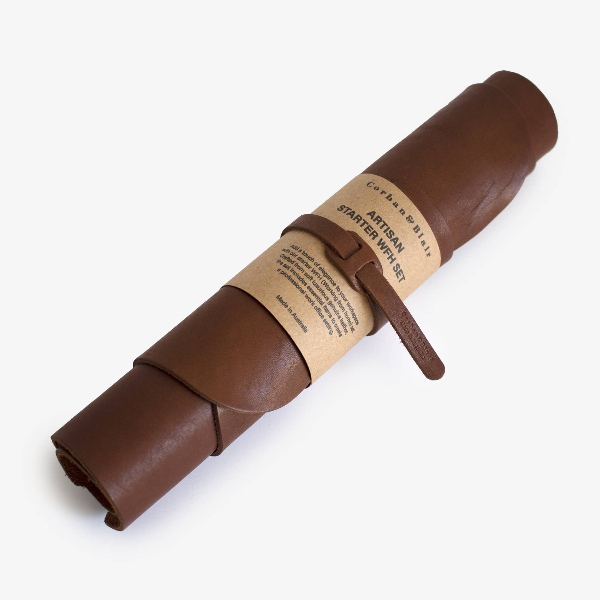 Corban & Blair - Wholesale Desk Set - Artisan Leather Desk Set 3 pieces5