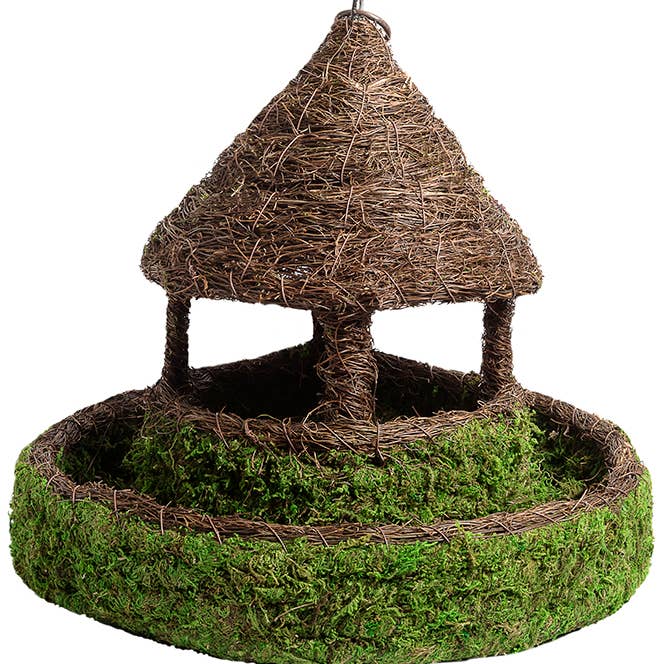 SuperMoss - Wholesale Bird House - Plantable Gazebo Birdhouse