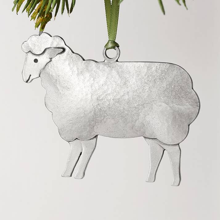 Kunstenaarsgemaakte Schapen Kerstornament - Gemaakt in de VS voor wholesale door Beehive Handmade