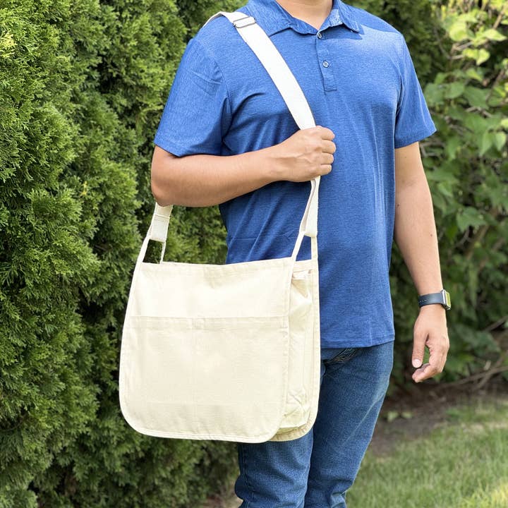 US Bags - Venta al por mayor Maletín - Unisex - Bolso Mensajero Urban Canvas | Bandolera para Portátil Viaje Desplazamiento2