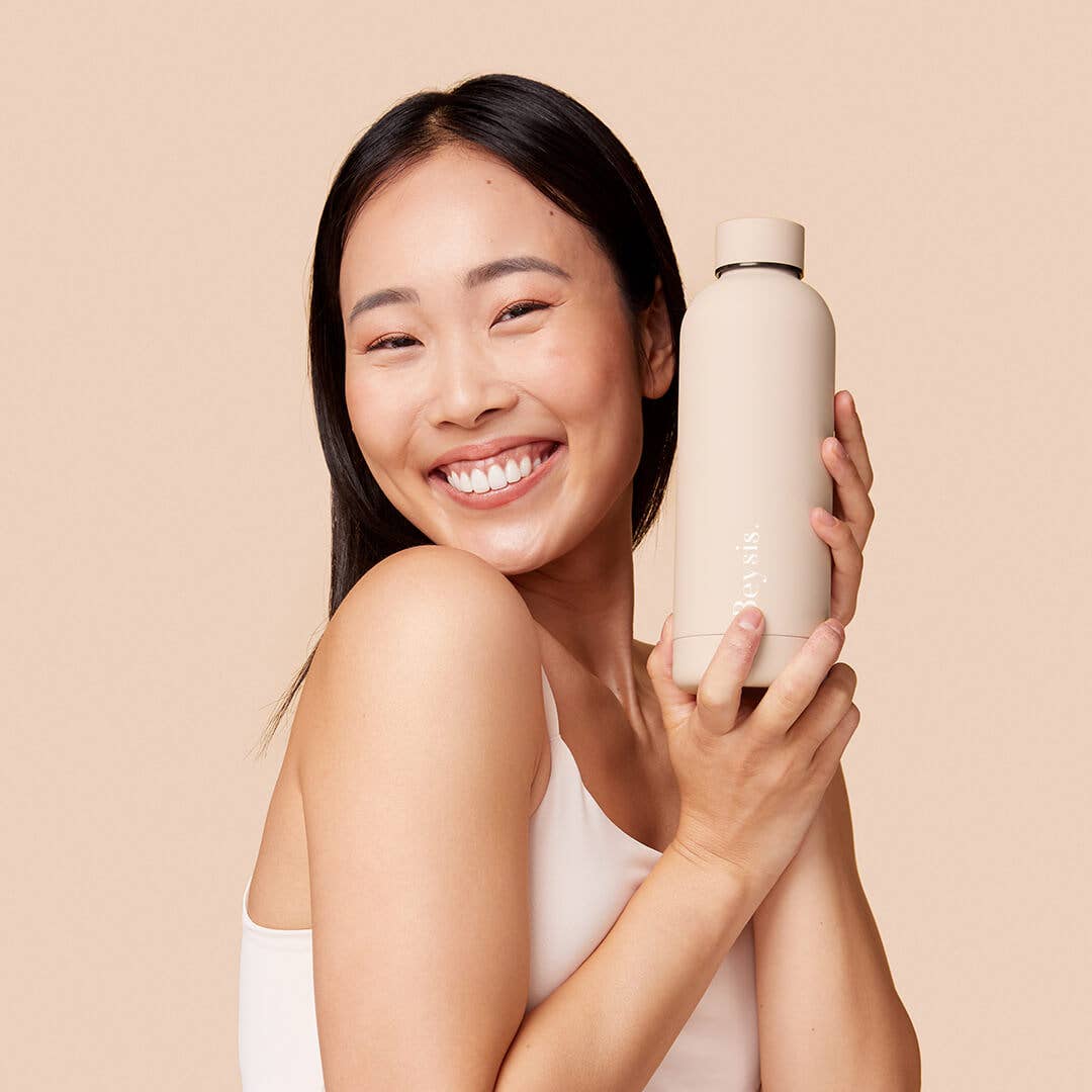 Beysis - Vente Bouteilles d'eau - Bouteille d'eau en acier inoxydable 500 ml (17 oz) à double paroi18