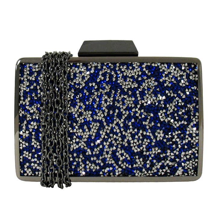 JNBFASHION.COM - Venta al por mayor Bolso de mano - Mujer - Cartera de mano Crystal Accents con estuche rígido2