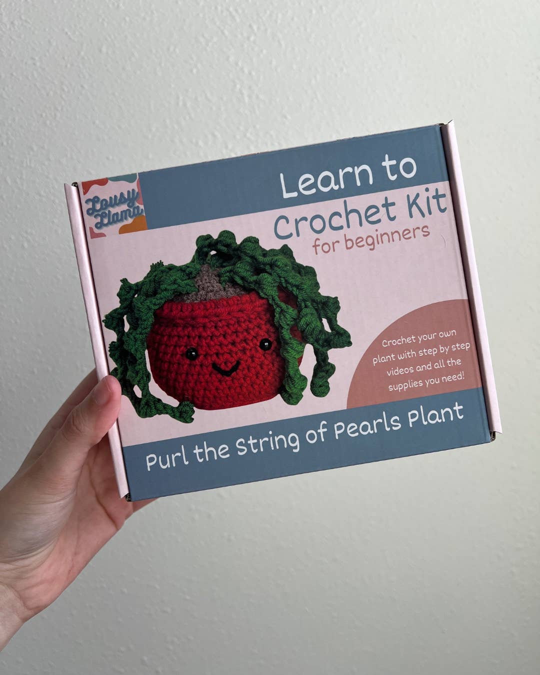 Lousy Llama Creations - Vente Accessoire de tricot/crochet - Ensemble varié de kits pour apprendre à crocheter