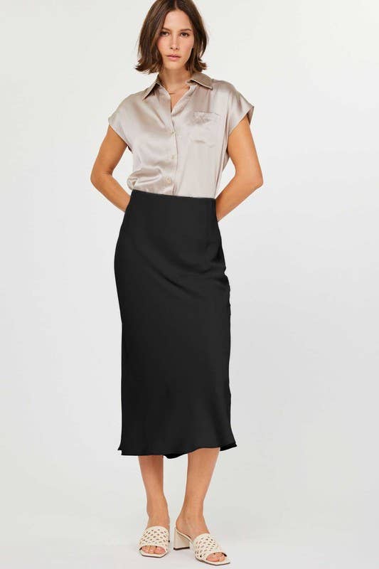 Current Air - Wholesale Skirt - Women's - Slip Maxi Skirt6