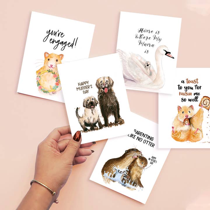 Liyana Studio - Wholesale Mother's Day Card - Gardener Raised Homegrown - Funny Mothers Day Card7