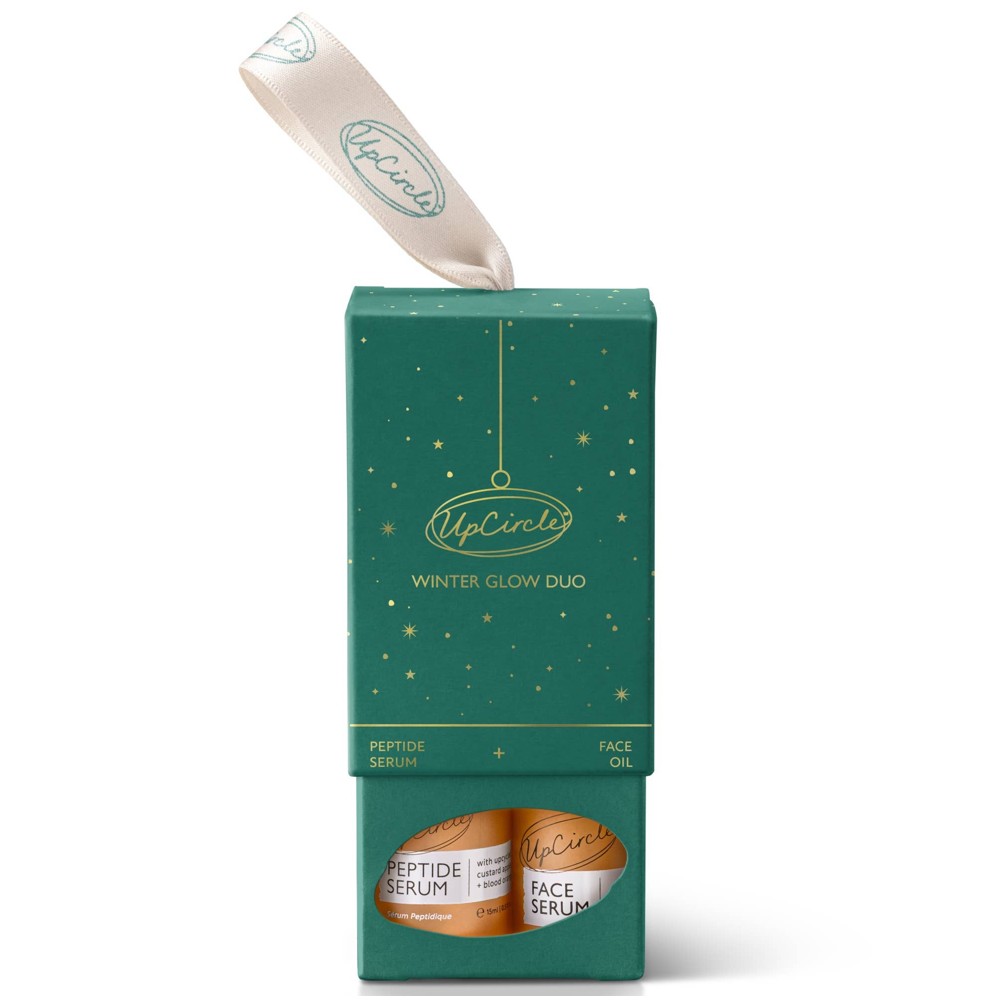 UpCircle Beauty Europe - Venta al por mayor Sérum facial - Dúo de Brillo Invernal Set de Regalo Ecológico de Cuidado de la Piel Vegano Natural10