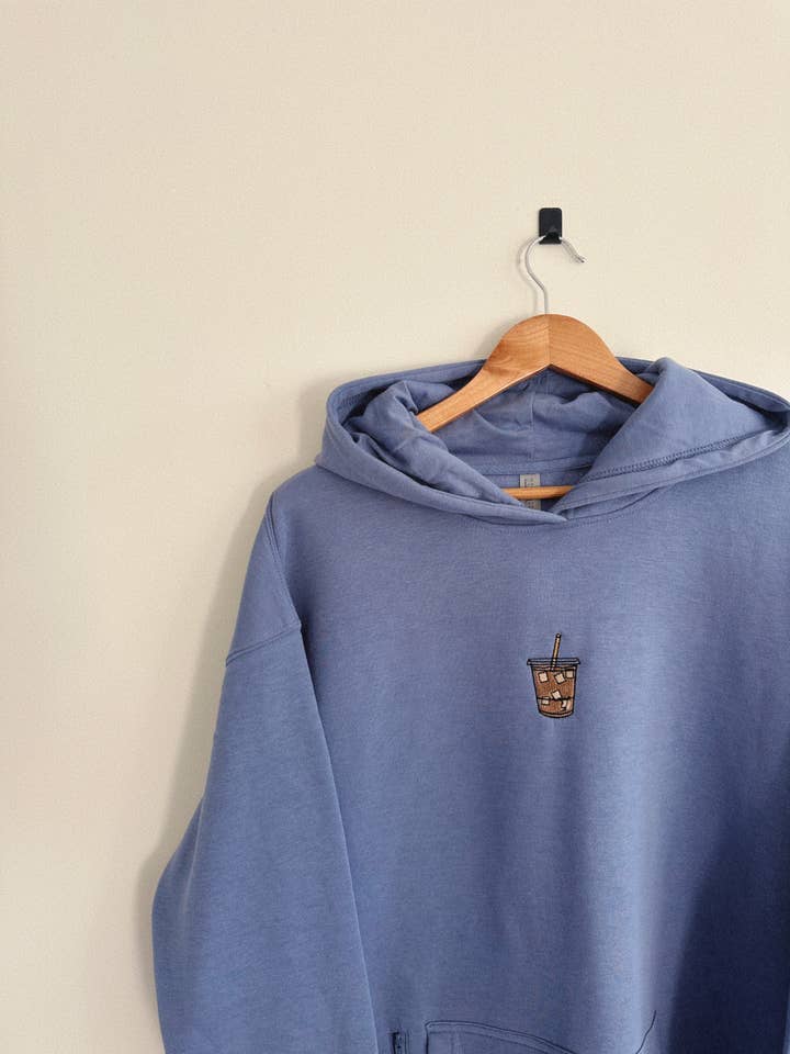 Relic96 - Wholesale Hoodie - Men's - Drink Local Coffee Hoodie - Dusk (Full Length)2