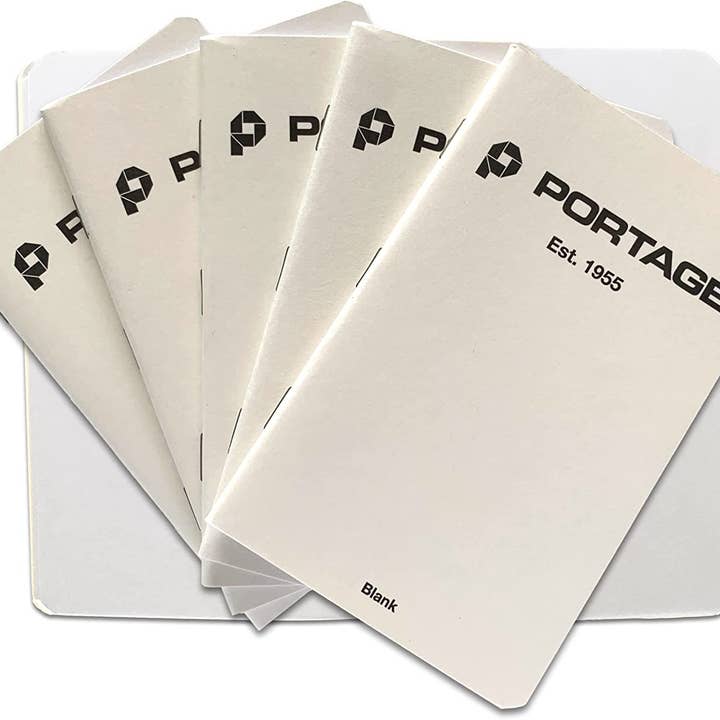 Portage Notebooks – Caderno por atacado – Bloco de notas para campo | 3,5" x 5,5" | 64 Páginas (pacote de 6)16