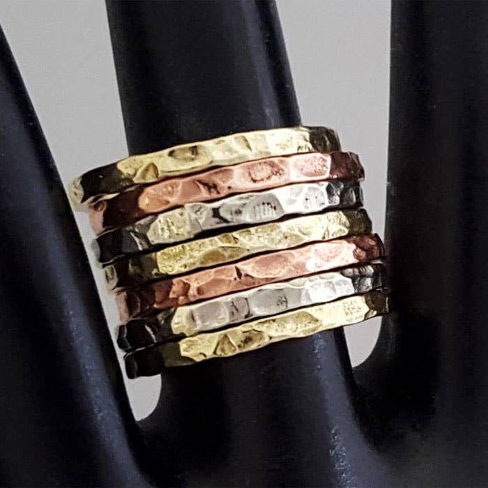Costello International - Wholesale Band/Stacked Ring - Semanario Roma Married Metal Rings