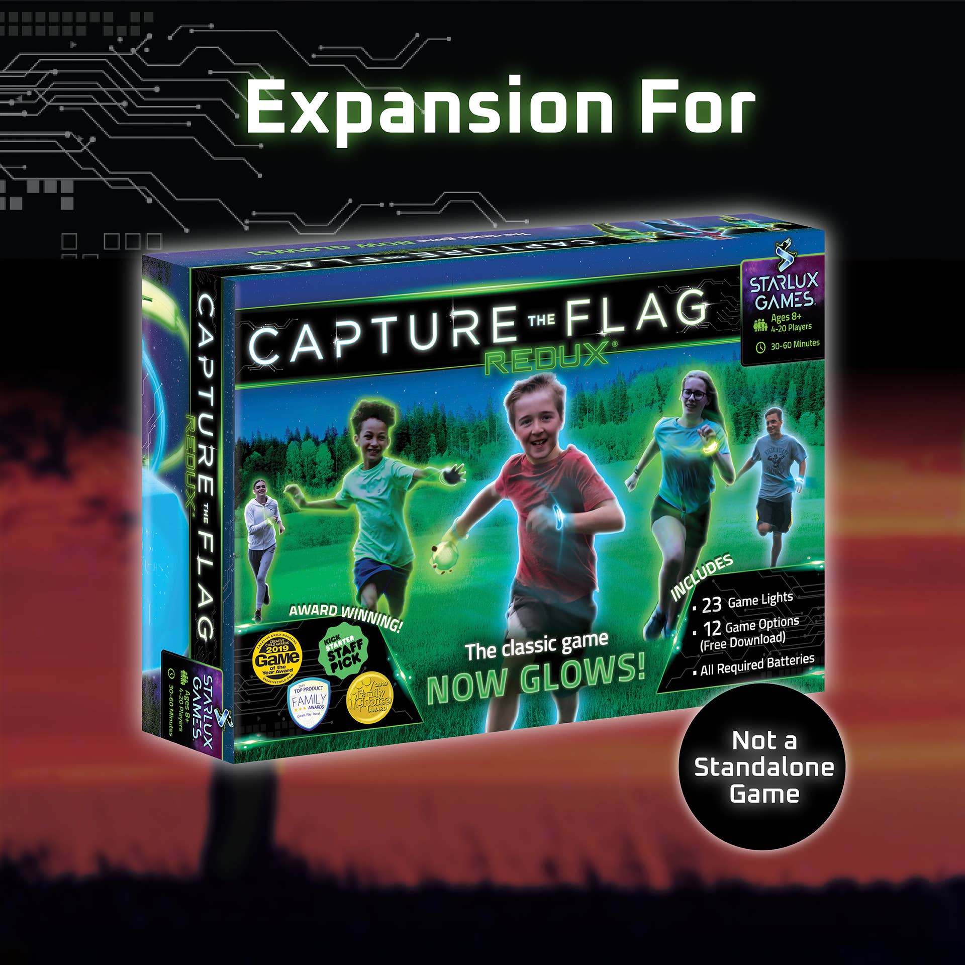 Starlux Games – wholesale Trollstav - Barn – Mjukt upplyst skumleksaksvärd för barn - Set med 4, 15 ” 6