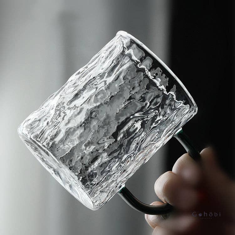 Gohobi （We cover U.S. import duties） – Engroshandel Kaffekrus – Gohobi japansk stil glas krus med varmebestandig hammer P1