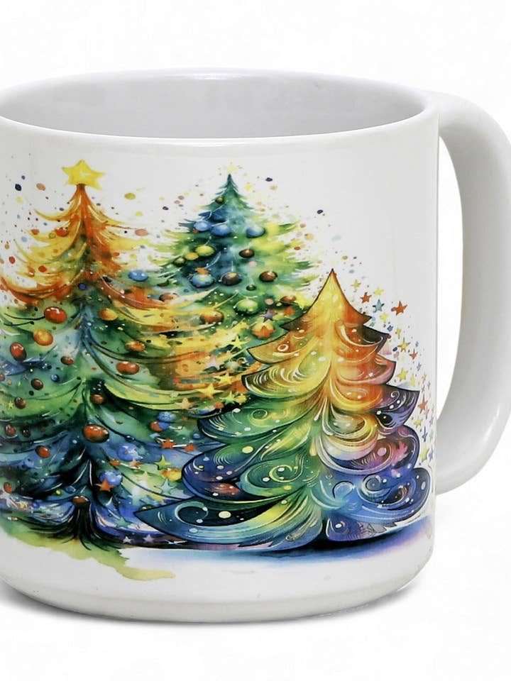 SUBLIMART: Designer Christmas Ceramic Large Jumbo Mug - (20 Oz) for wholesale by SublimArt