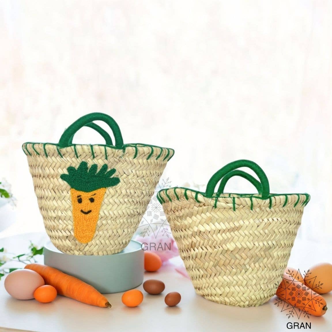 Gran Wholesale – wholesale Basket – Easter Straw Basket, Easter Gift Bag, Easter Basket Straw.2