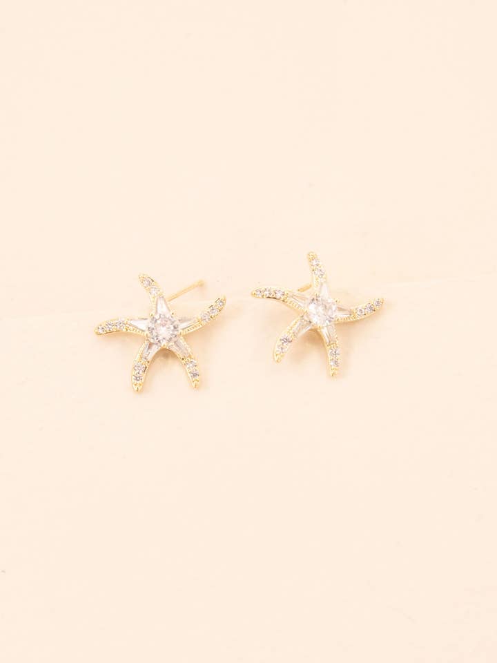 Starfish Stud Earrings for wholesale by Lovoda