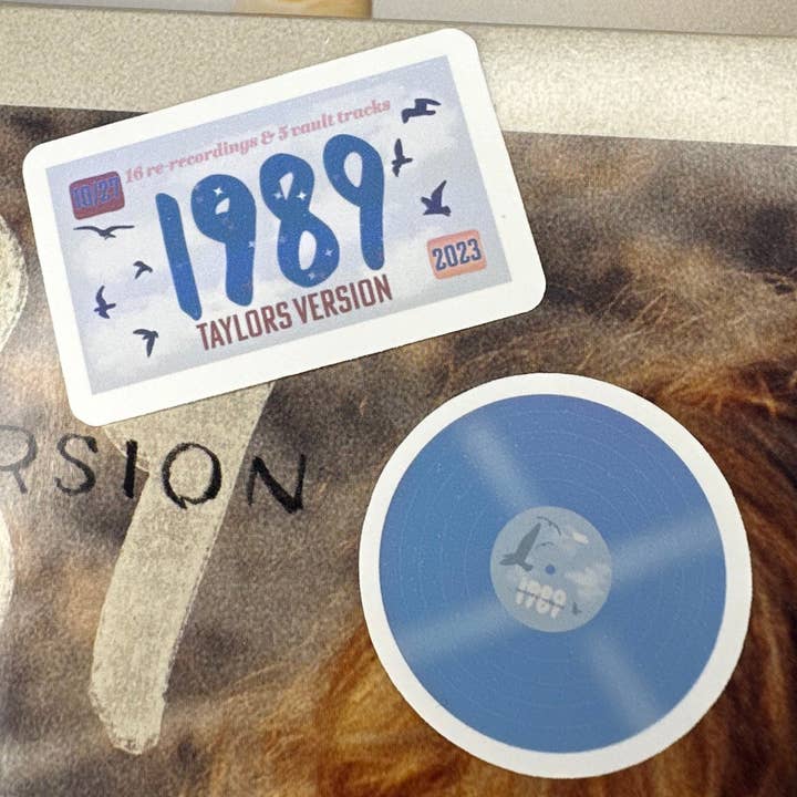 i was born in... TS5 album sticker set for wholesale by SpicyStylesCo