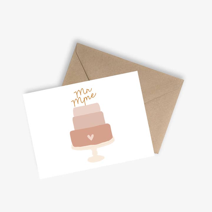 LE PAPIER GRAPHIQUE – wholesale Wedding card – The Piece-Montée (wedding cake) - Wedding card1