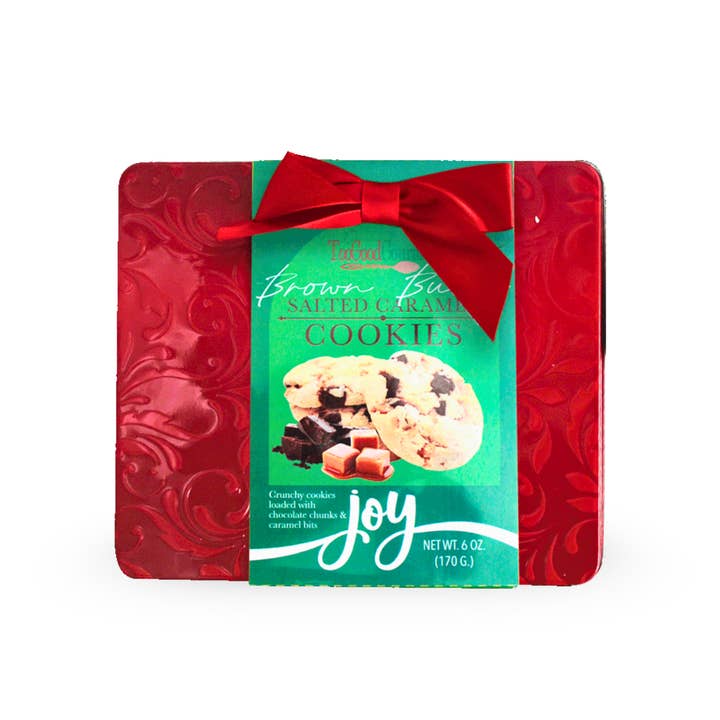 Too Good Gourmet - Wholesale Biscuit - Elegant Tins - Salted Caramel & Cranberry Pistachio Cookies
