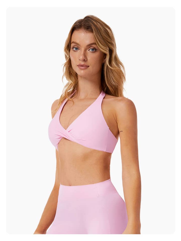 Mantra Active - Vendita all'ingrosso Reggiseno sportivo - Donna - Reggiseno Sportivo con Nodo Frontale e Schiena Aperta Chloe16