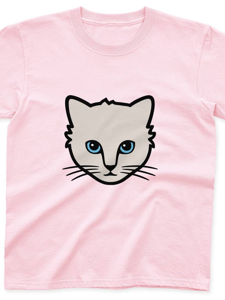 Katt T-shirt för barn för wholesale av Clumsy Hooves