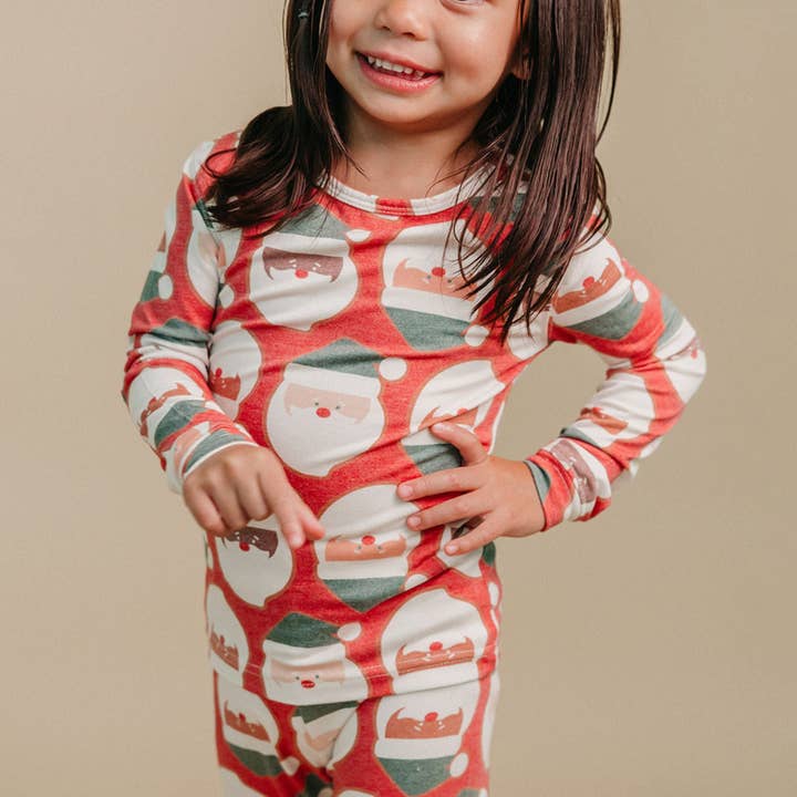 Copper Pearl - Wholesale Sleepwear Set - Kids - 2pc Long Sleeve Pajama Set - Claus5