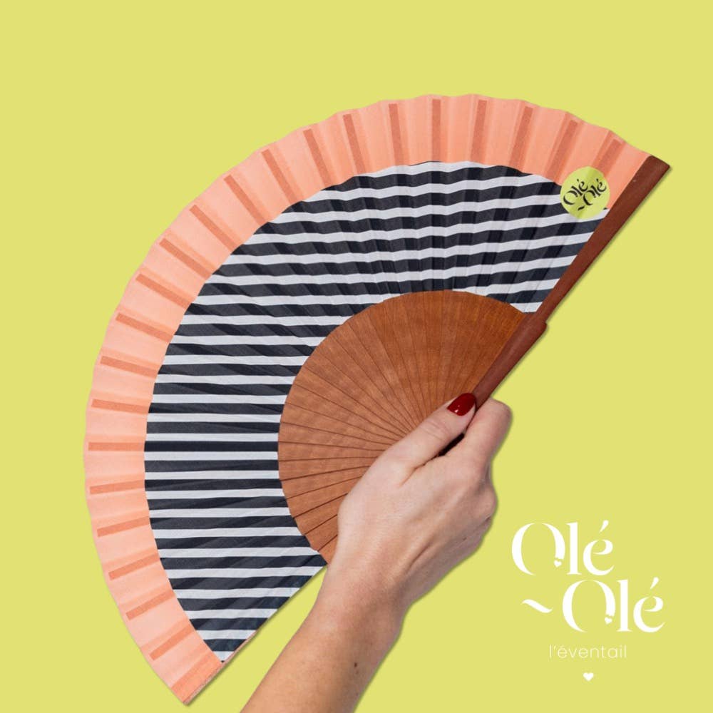 Olé-Olé - Wholesale Opvouwbare waaier - Coral Oblique-ventilator3
