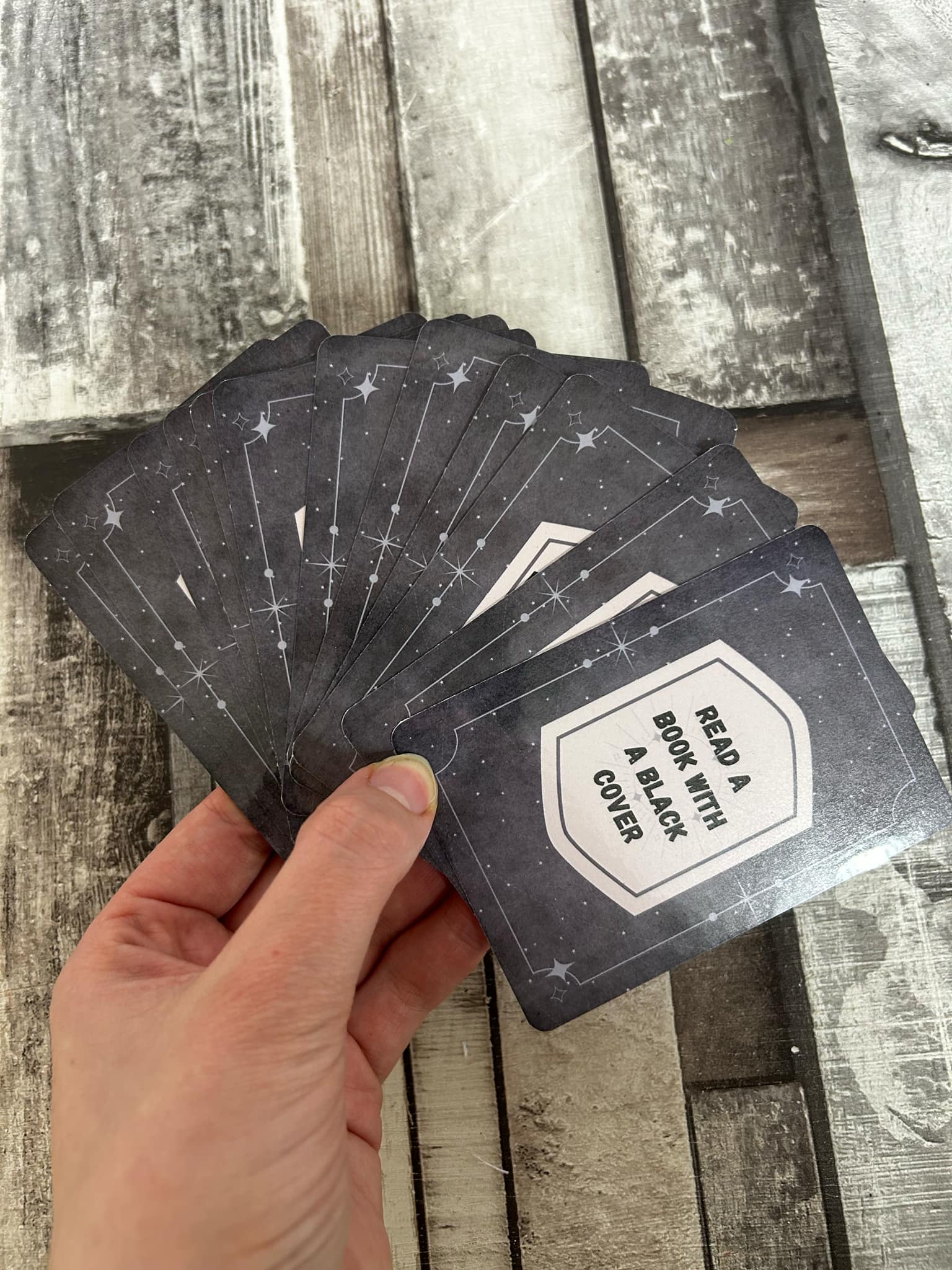 TheBookShack – wholesale Card game – EXTRA TBR book prompt card game, Bookish gift1