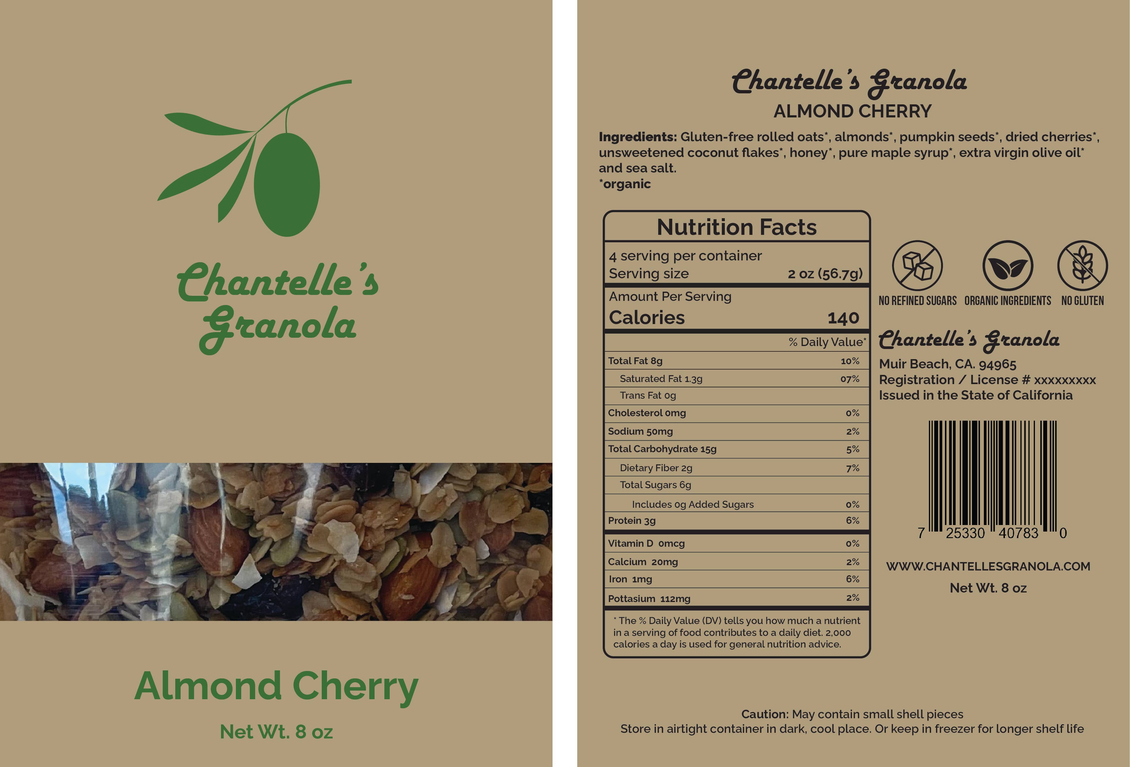 Chantelle's Granola - Wholesale Granola - Granola: Almond Cherry9