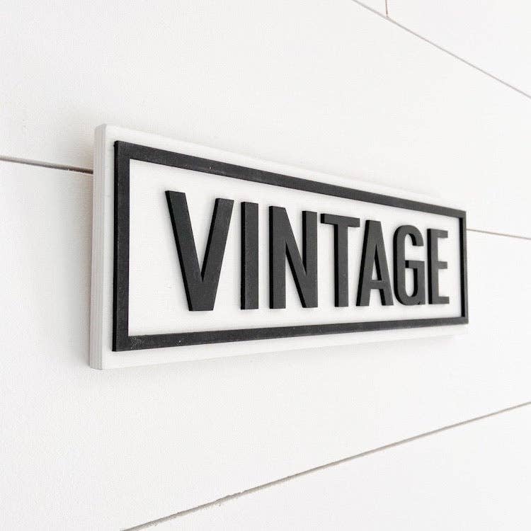 Nail and Hook Laser Cut Home Decor - Wholesale Sign - 12” Farmhouse Word Signs10