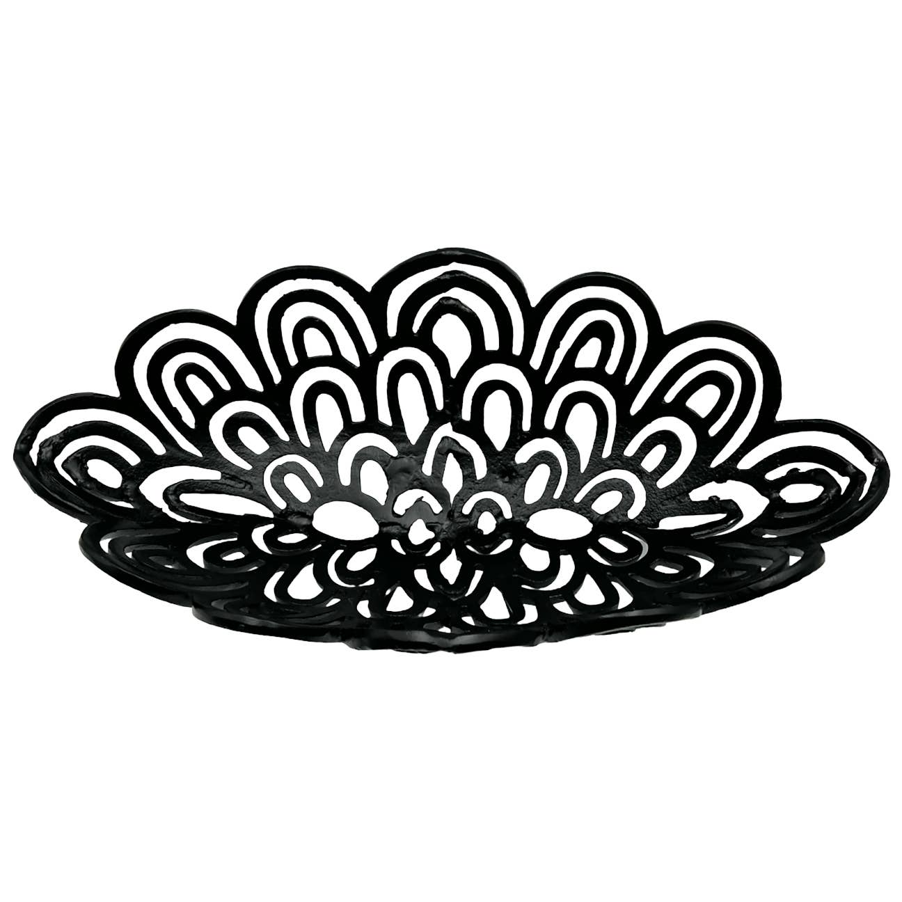 2626 Designs - Wholesale Decorative Plate/Dish/Bowl - Aluminum Peacock Feather Bowl6