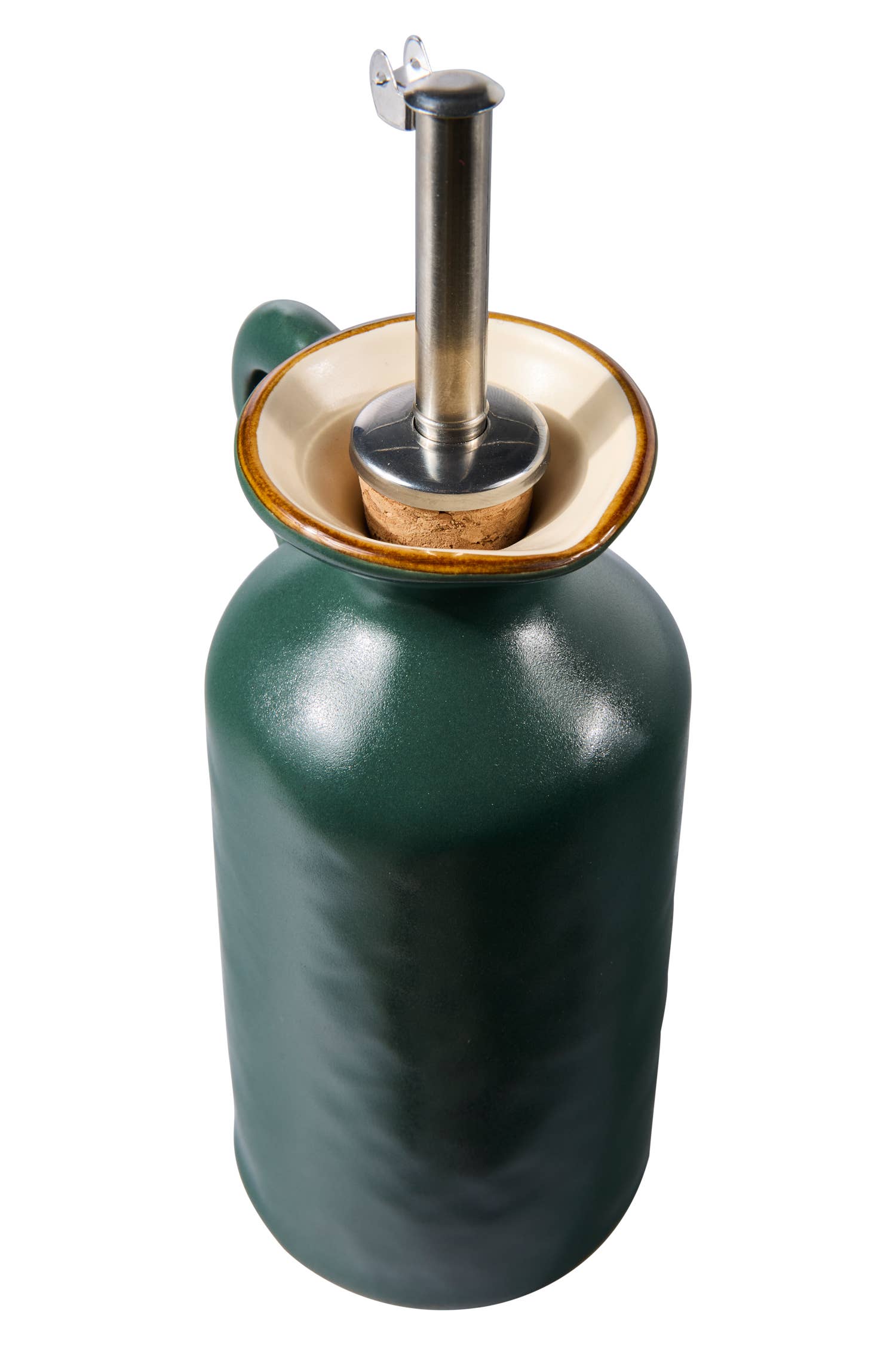 VERDISSEMENT MÉDITERRANÉE - BOUTEILLE D'HUILE AVEC DOSEUR VERT en vente sur Faire1