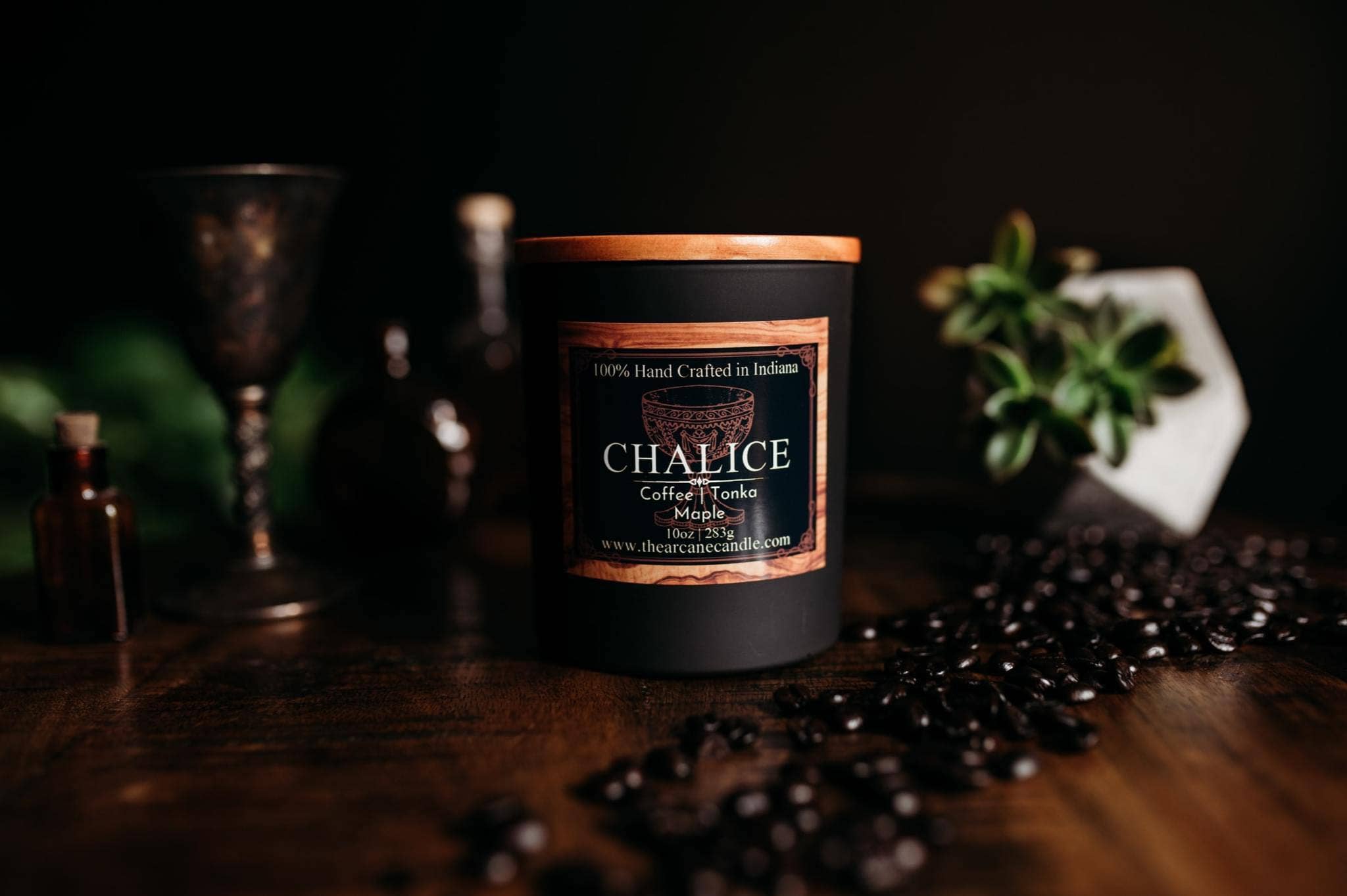 The Arcane Candle - Wholesale Jar/Filled Candle - Chalice1