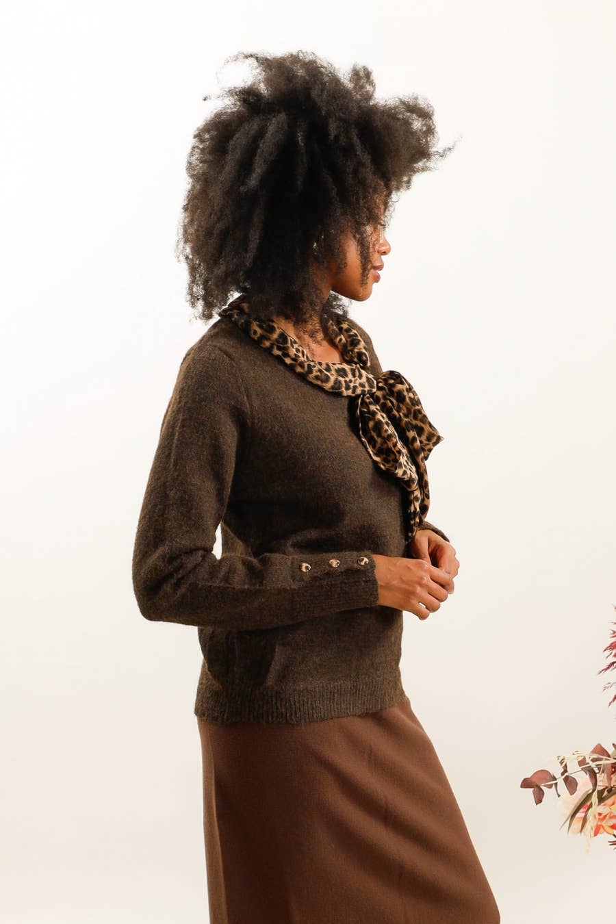 DIX-ONZE - Wholesale Knit Sweater - Women's - Classic Fuzzy Knit Sweater – The Chic Essential6