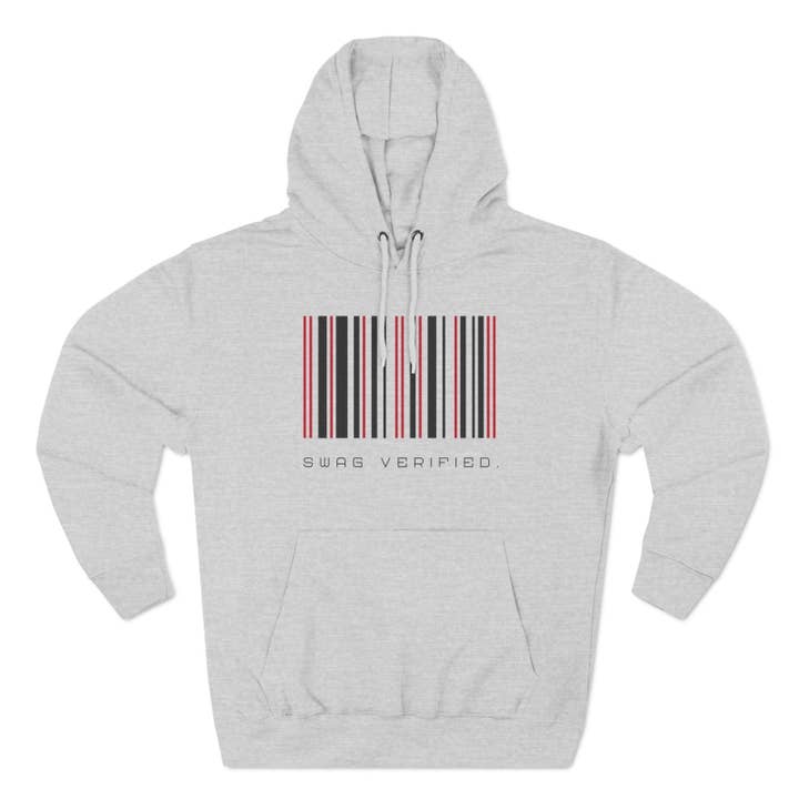 Ohhh So Swag - Wholesale Hoodie - Unisex - Swag Verified. Barcode Unisex Premium Pullover Hoodie | CA7