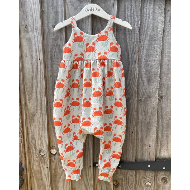 Claude the Crab Harem Jumpsuit for wholesale by NoodleDoo Handmade