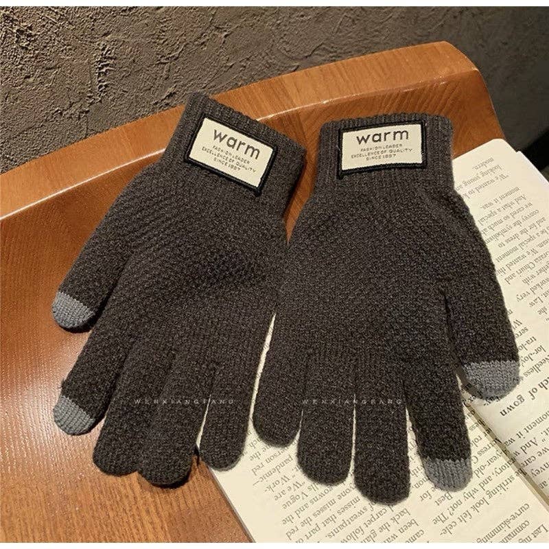 FurDecoration - Vendita all'ingrosso Guanti - Bambini - Guanti a Maglia per Bambini con Touchscreen4