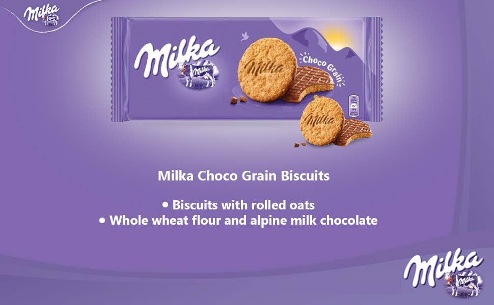 Snacky Candy - Wholesale Cookie - Milka Cookie Grain Cereal 126 gram 20 count1